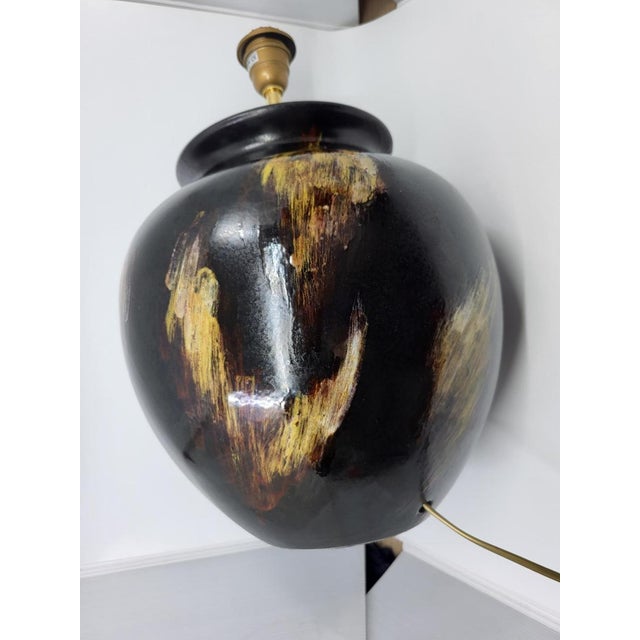 Ceramic Lamp by Hubert Olivier, France, 1980 For Sale - Image 10 of 18