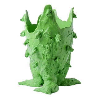 Lemon Special Vase in Matt Apple by Gaetano Pesce for Fish Design For Sale