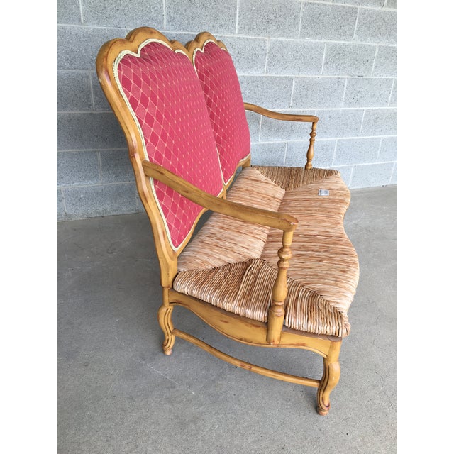 Alan White Furniture French Country Love Seat Chairish