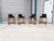 Mid-Century Modern 1960s Danish Modern Teak Barstool Set of 4 For Sale - Image 3 of 14