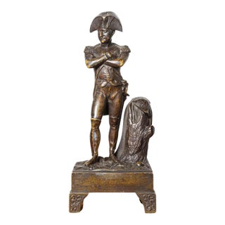 19th Century French Bronze Statuette of Napoleon Bonaparte For Sale