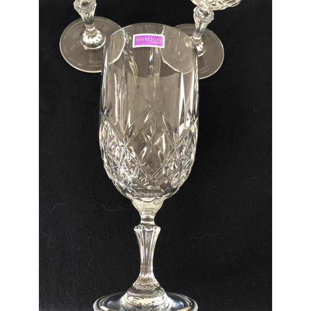 Glass 1990s Markham Marquis by Waterford Iced Beverage Set- Set of 8 For Sale - Image 7 of 10
