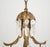 French Vintage French Rock Crystal Wrought Iron Chandelier - Restored For Sale - Image 3 of 9