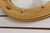 Glass Federal Style Convex Glass Gold Finish Round Mirror For Sale - Image 7 of 15