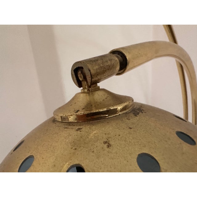 Vintage Three-Arm Arc Floor Lamp in Brass with Marble Base, 1970s For Sale - Image 13 of 18