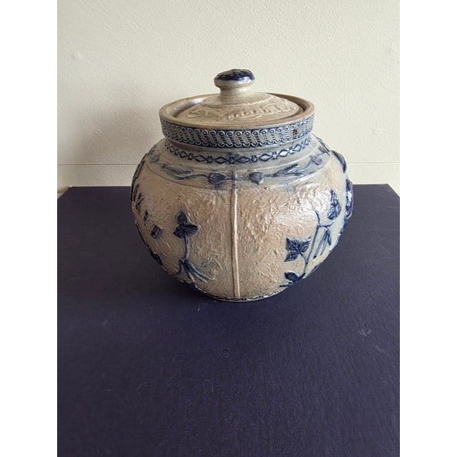 Beige Stoneware Boston Baked Beans Pot For Sale - Image 8 of 11