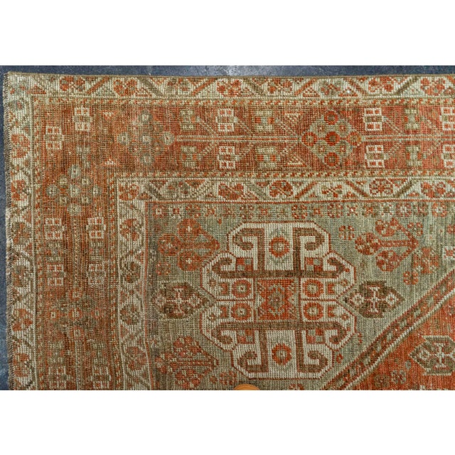 Early 21st Century Turkish Vintage Rug 6'10" x 9'11" #21129 For Sale - Image 5 of 8