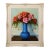 Dirk Foslien "Roses" Oil Painting on Board For Sale - Image 6 of 6