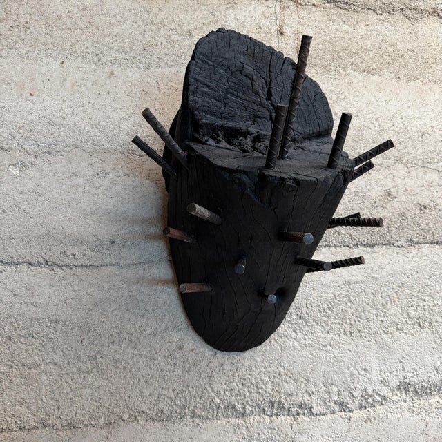 Wood Custom Abstract Modern Mask VDG 26 For Sale - Image 7 of 10