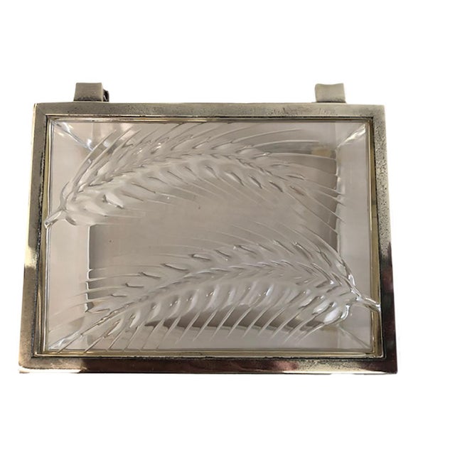 Lalique Crystal Desk Box | Chairish