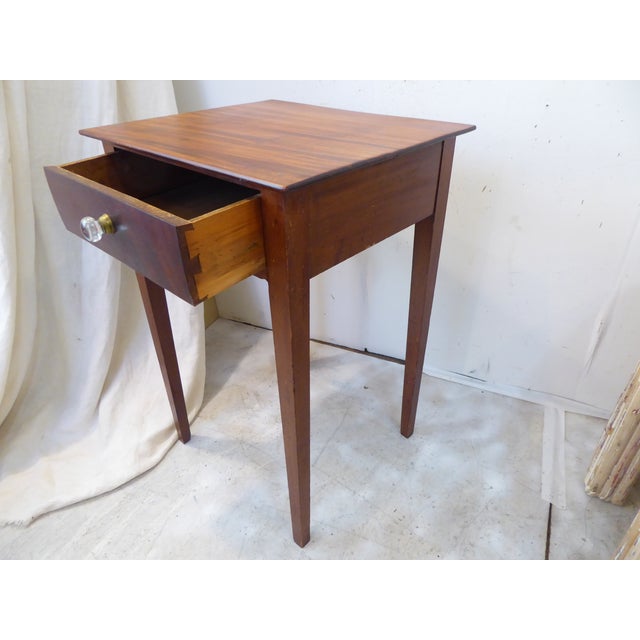 American Antique Mahogany Nightstand For Sale - Image 3 of 3