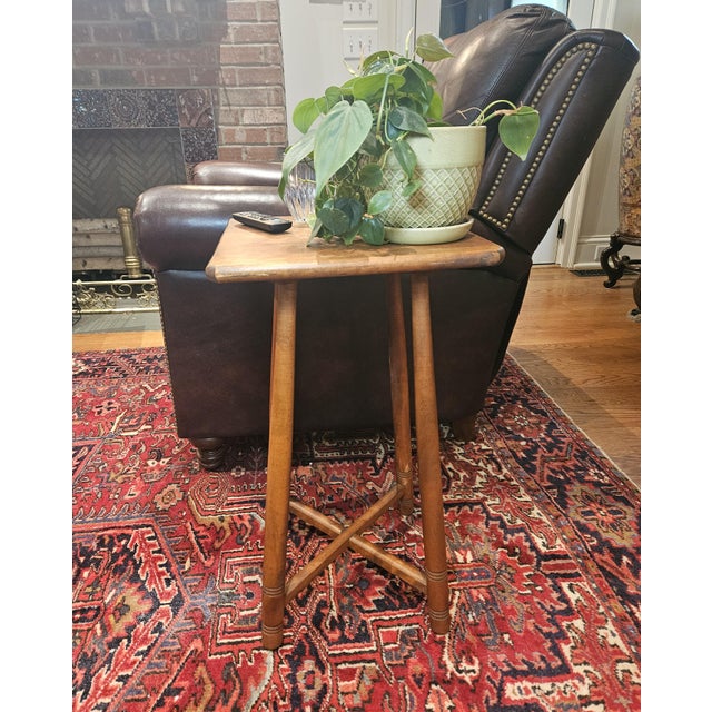 Early 20th Century Antique Arts and Crafts Side Table For Sale - Image 5 of 14