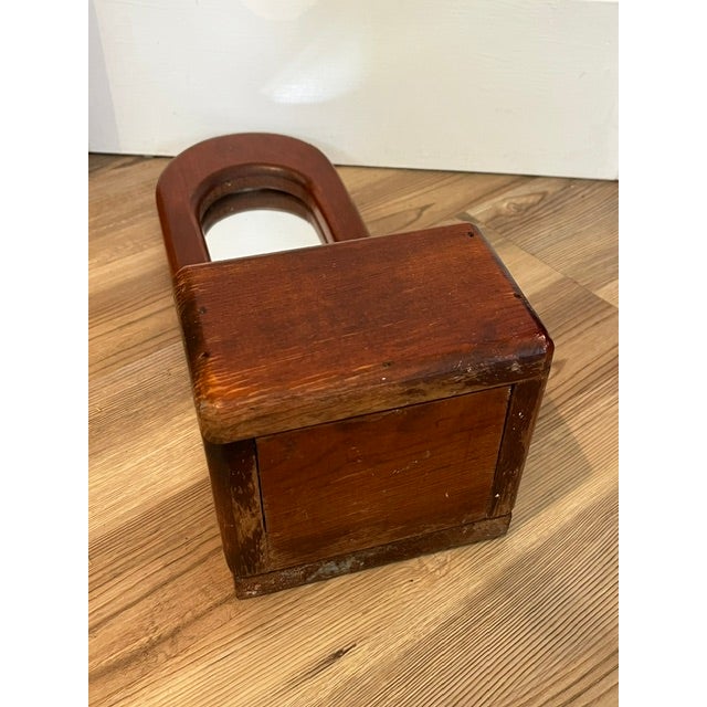 Early 20th Century Mirror Wall Box Planter For Sale - Image 4 of 9