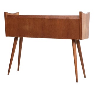 Vintage Planter in Teak For Sale