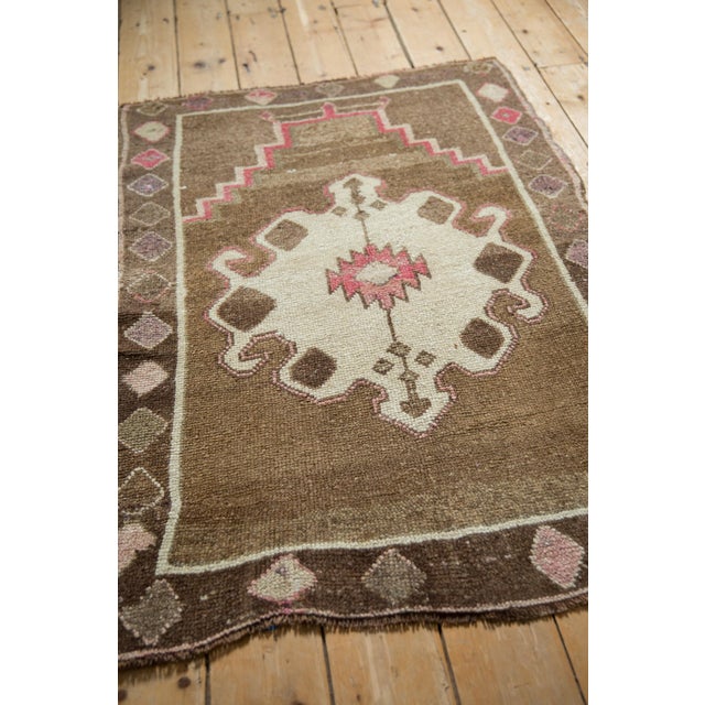Vintage Distressed Kars Rug - 3'1" x 4'5" For Sale - Image 10 of 10