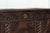 Brown Early 18th Century English Oak Carved Coffer, 1720s For Sale - Image 8 of 17
