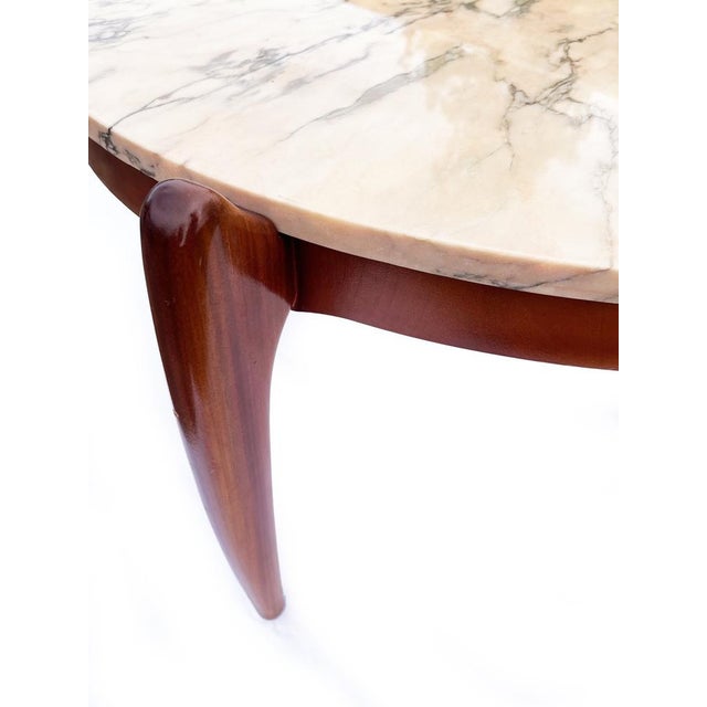 Wood Vintage German Coffee Table, 1960s For Sale - Image 7 of 18