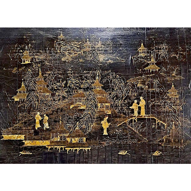 Late 19th Century 19th Century Set of Three Chinese Nesting Tables For Sale - Image 5 of 9