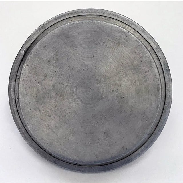 Metal Mid 20th Century Aluminum Dairy Urn With Ceramic Lining and Bakelite Lid For Sale - Image 7 of 9