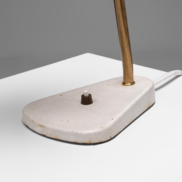 Metal Early Vl38 Table Lamp by Vilhelm Lauritzen, Denmark, 1950s For Sale - Image 7 of 11