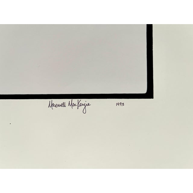 Maxwell Mackenzie, Architecture, Winter Landscape, Large Panoramic Color Photograph Signed Photo, 1993 For Sale - Image 4 of 8