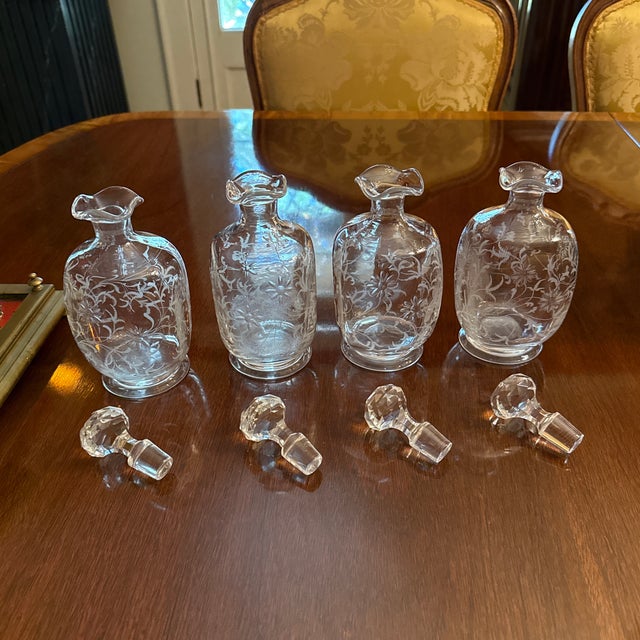 Mid 19th Century Exquisite French Liquor Set Tantalus - 16 pcs For Sale - Image 4 of 8