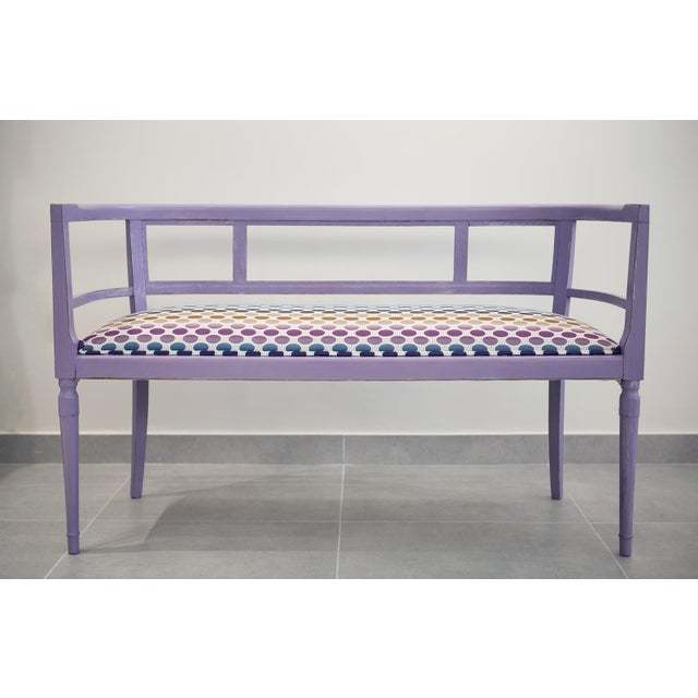 Vintage Bench in Beech, 1930s, in Very Good conditions. Designed 1920 to 1949
