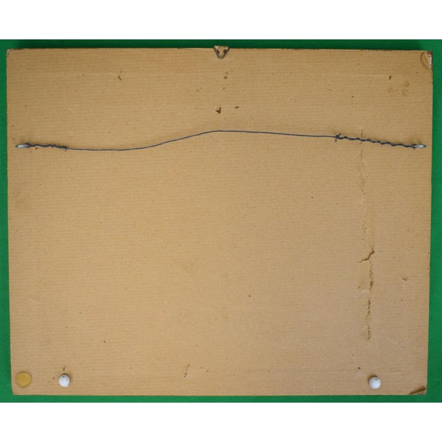 Art Sz: 6 7/8"H x 9 1/4"W Frame Sz: 10 3/4"H x 13"W