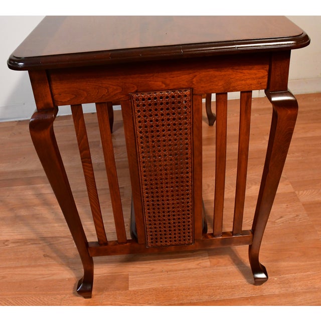 1930s English Regency Mahogany Office Desk / Writing Desk For Sale - Image 13 of 13