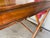 Vintage Campaign Distressed Leather Top Bamboo Executive Desk by Drexel Heritage For Sale - Image 17 of 18