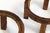 Pair of Vintage Mint Green Ceramic Planters on Wrapped Wood Stands For Sale In Oklahoma City - Image 6 of 17