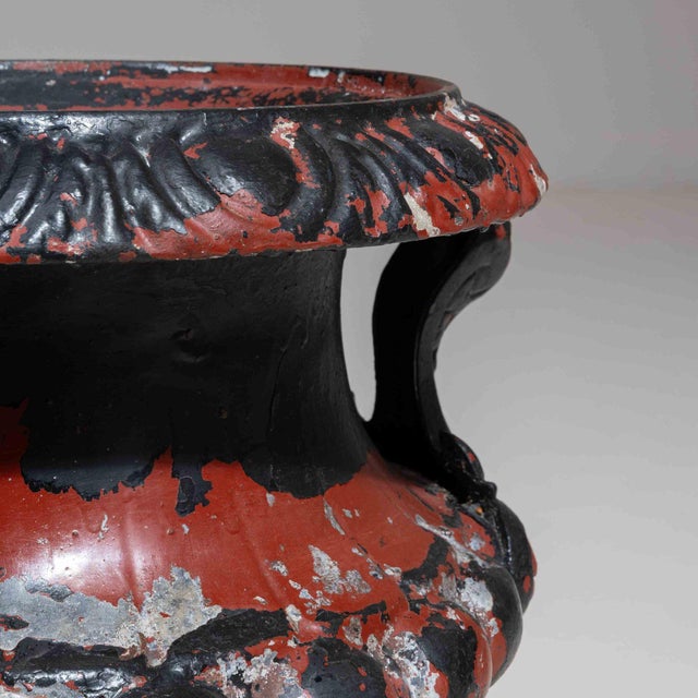 19th Century 19th Century France Black Iron Planter For Sale - Image 5 of 8