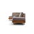 Craft Associates Adrian Pearsall for Craft Associates 2300-S Mid Century Walnut Boomerang Sofa For Sale - Image 4 of 9