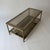 Maison Jansen Vintage Brass Coffee Table with Smoked Glass and Mirror from Maison Jansen, 1960s For Sale - Image 4 of 11
