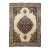 Late 18th Century Antique Sarouk Rug 4'2'' X 5'10'' For Sale