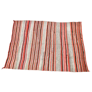 Handwoven Navajo Transitional Area Rug, Circa 1890s