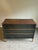Late 20th Century Late 20th Century Baker Black & Gilt 3-Drawer Marble Top Chest / Dresser – Neoclassical Hollywood Regency Style For Sale - Image 5 of 8