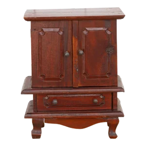 Hardwood 20th Century Jewelry Cabinet