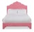 Casa Cosima Clementine Full/Double Bedframe, Rose Linen For Sale - Image 4 of 4