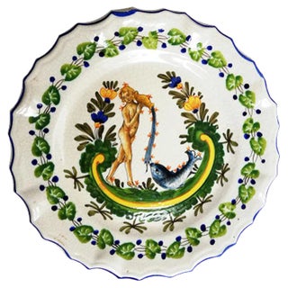 Vintage Zodiac Plate from Barpi Treviso, 1950s For Sale
