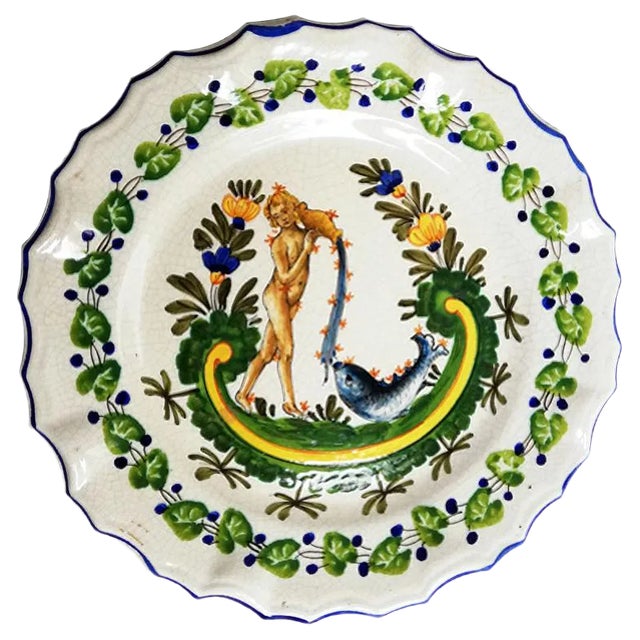 Vintage Zodiac Plate from Barpi Treviso, 1950s For Sale