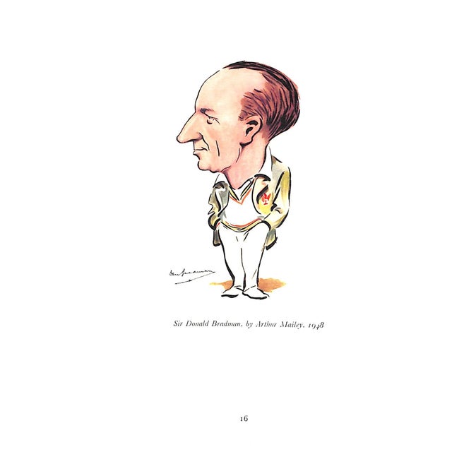"The Picture of Cricket" Book 1955 Arlott, John For Sale - Image 4 of 12