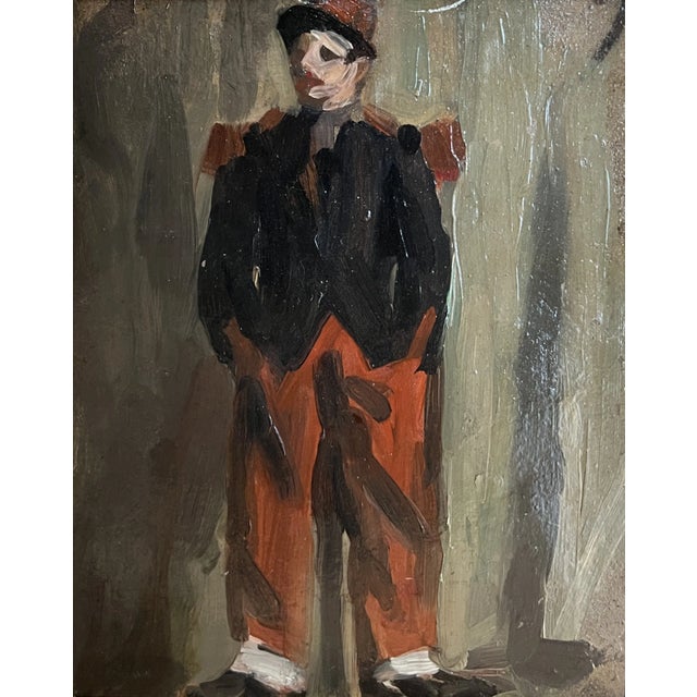 Albert Chavaz, Officer in Costume, Oil on Cardboard, Framed For Sale - Image 11 of 11