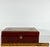 Art Nouveau Red Lacquered Floral Box: Japanese Antique, Made in Japan For Sale - Image 10 of 10