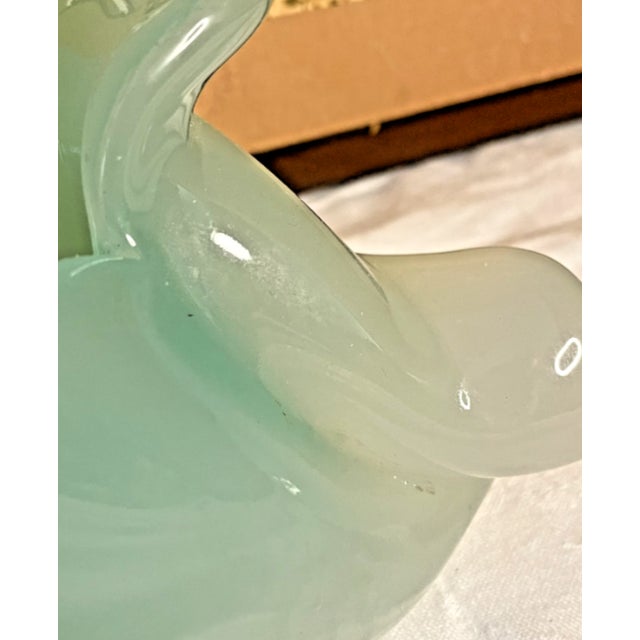 Mid-Century Modern Vintage 1950s Archimede Seguso Murano Glass Shell Bowl For Sale - Image 3 of 5