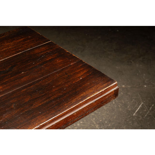 1880s British Colonial Hardwood Writing Desk For Sale - Image 9 of 9