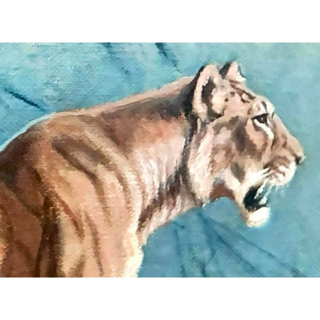 Mid 20th Century Walter J. Wilwerding Oil Painting For Sale In Miami - Image 6 of 12