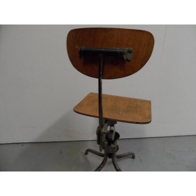 Industrial Desk Chair, 1950s For Sale - Image 8 of 10