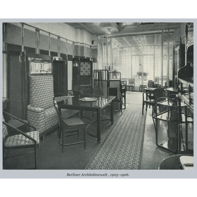 Art Nouveau Seating Group by Koloman Moser for Jacob & Josef Kohn, Vienna, Austria, 1902, Set of 3 For Sale - Image 5 of 18