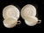 Rosenthal Sanssouci Ivory Pair of Cup and Saucers Set Mid 20th Century Mint Condition For Sale - Image 11 of 15